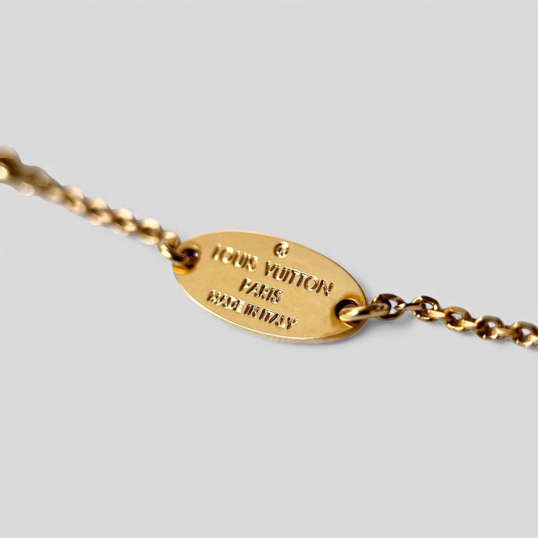 美品 ルイヴィトン ネックレス LV&ME ゴールド LOUIS VUITTON