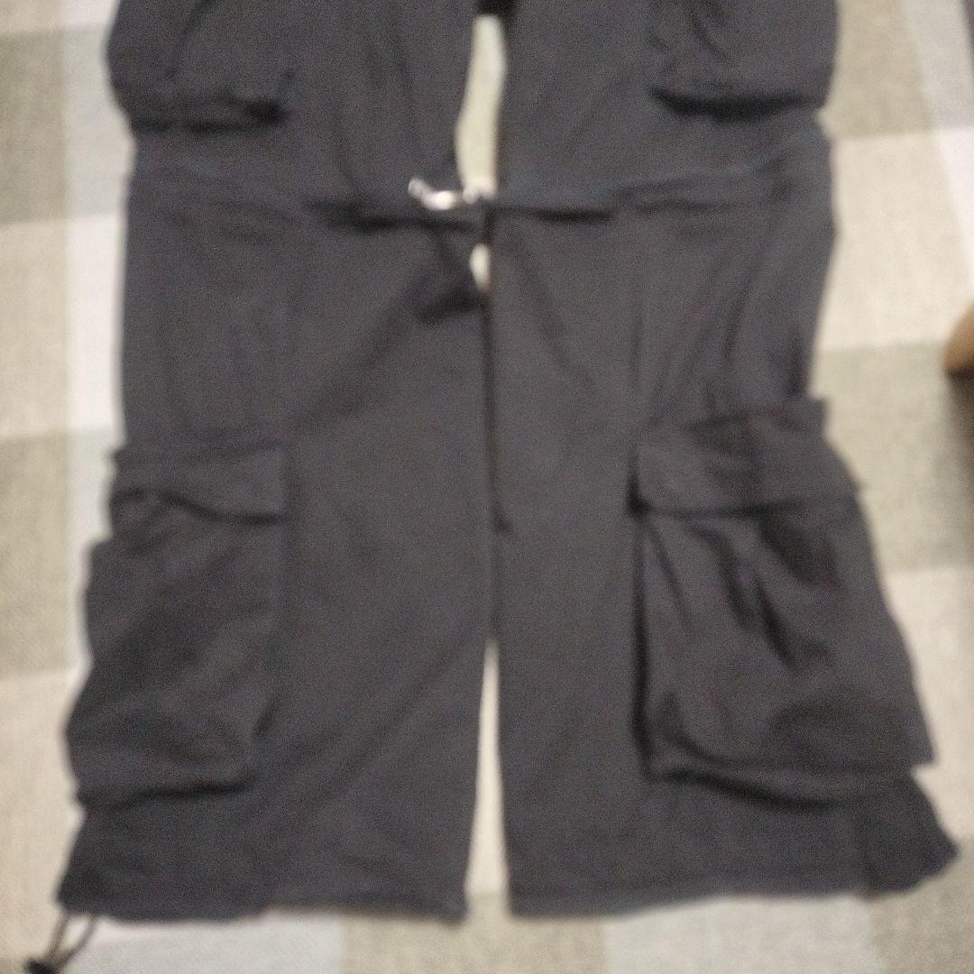 【GRANCY】ジップデザイン カーゴパンツS