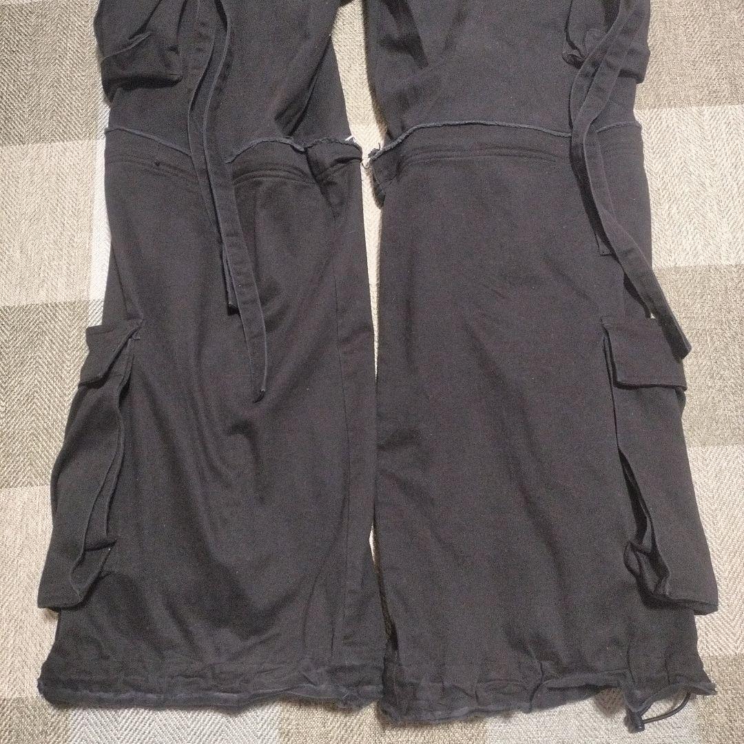 【GRANCY】ジップデザイン カーゴパンツS