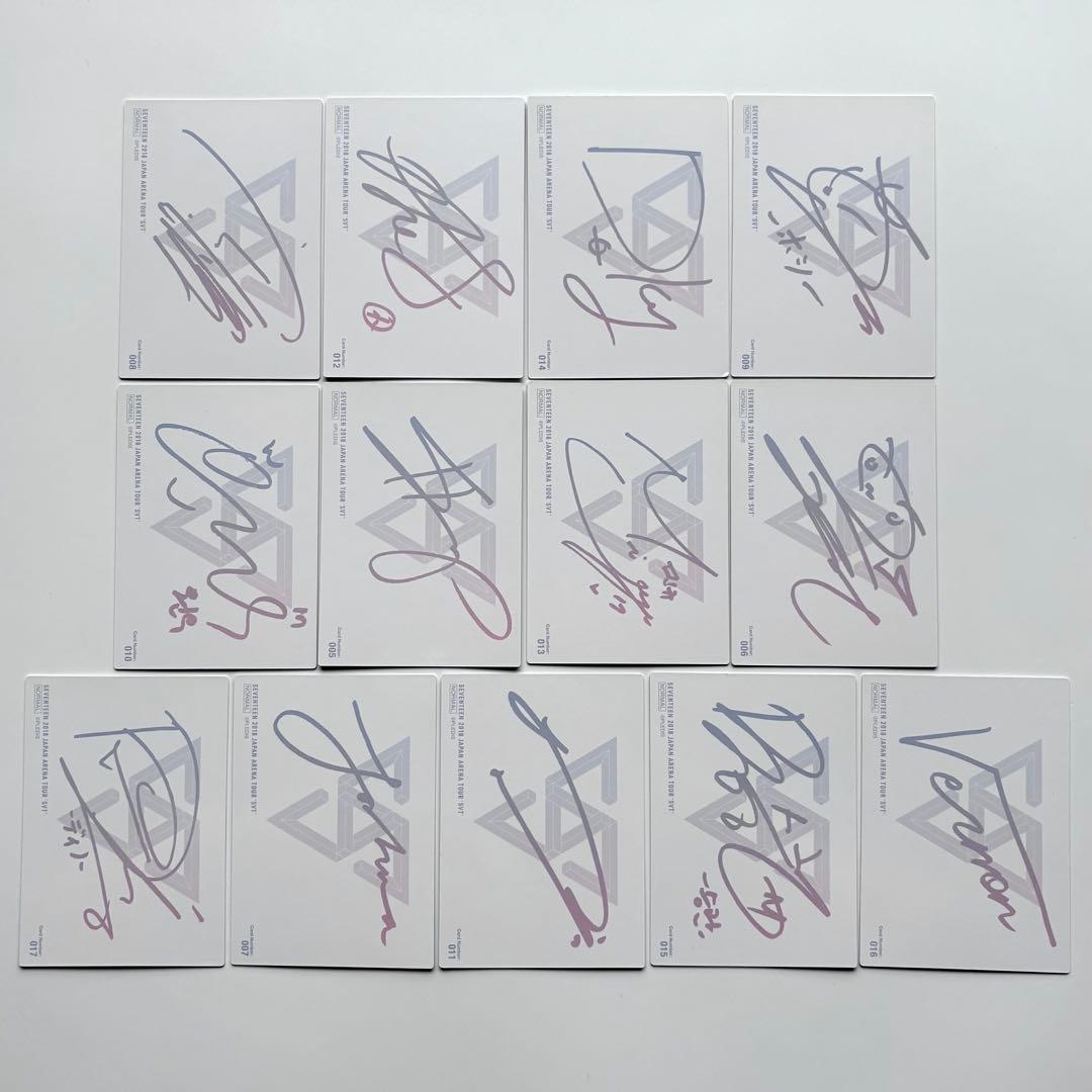 seventeen svt 2018 イルコン　トレカ　軍服　コンプリート 全員