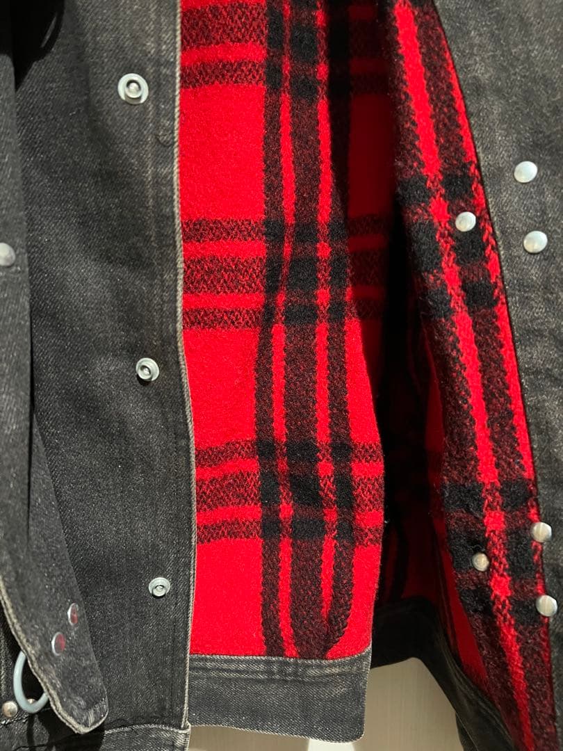 Ralph Lauren ブラックデニム ファイヤーマンジャケット　Mサイズ