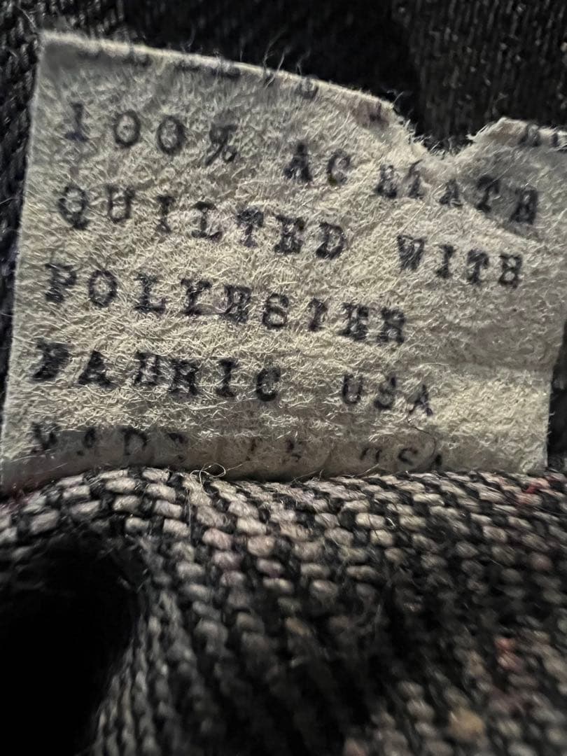 Ralph Lauren ブラックデニム ファイヤーマンジャケット　Mサイズ