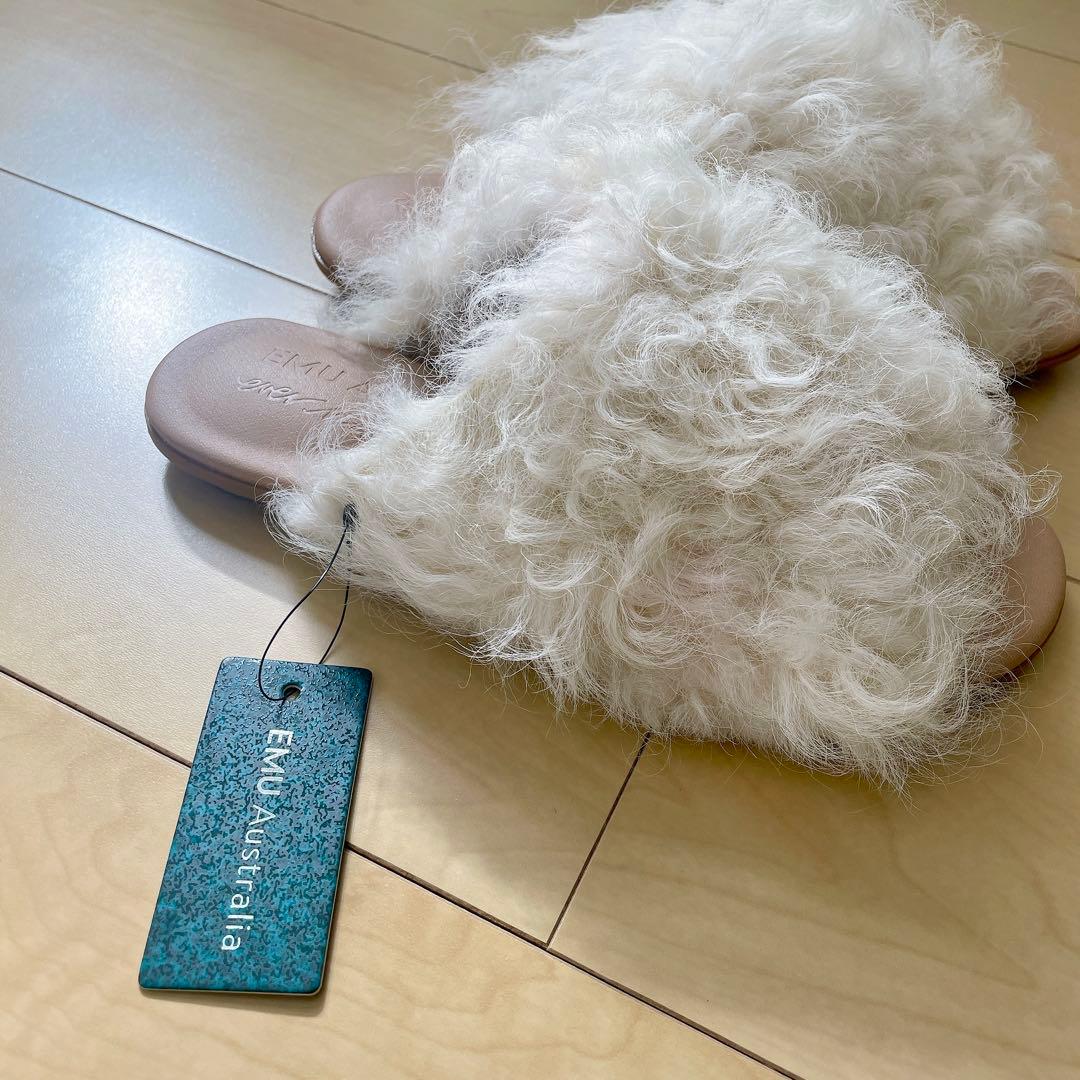 EMU Australia ファー スライドサンダル