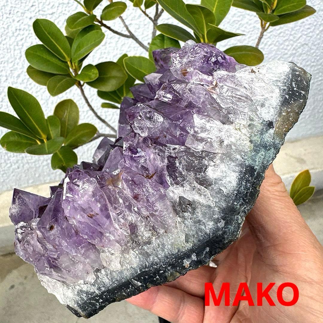 M1852☆アメジストクラスター1.3Kg☆天然石　原石☆N51201