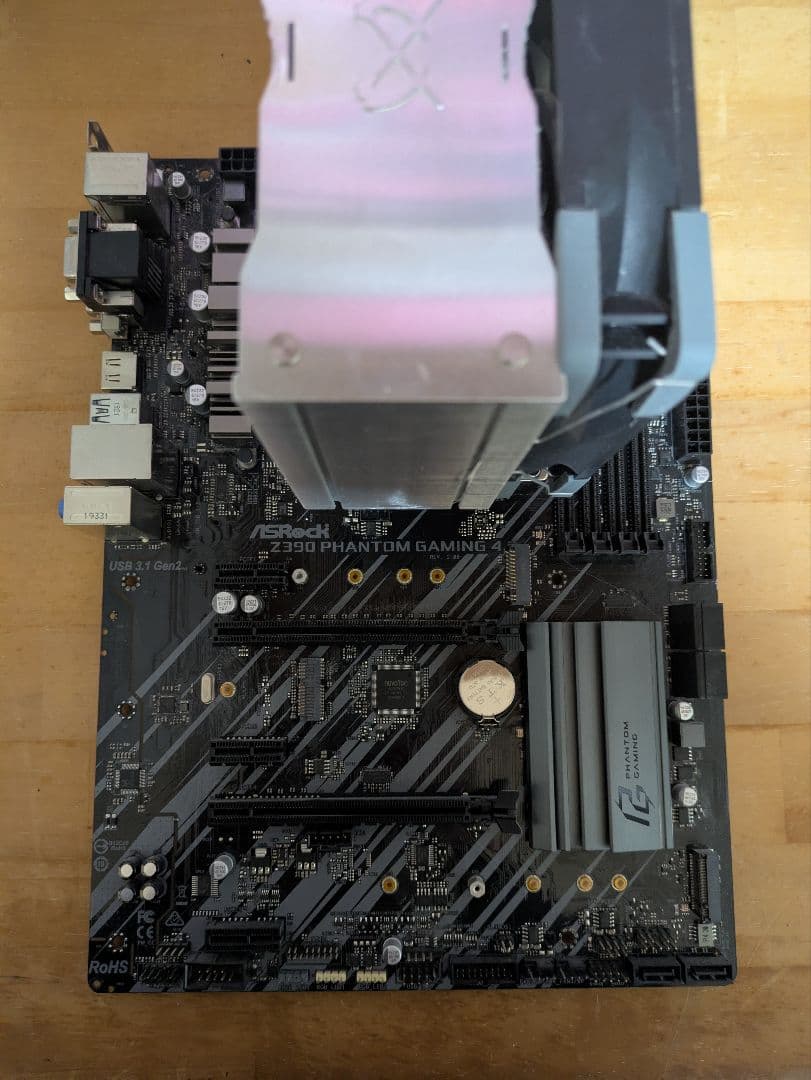 core i9 9900ks + z390マザー + CPUクーラー