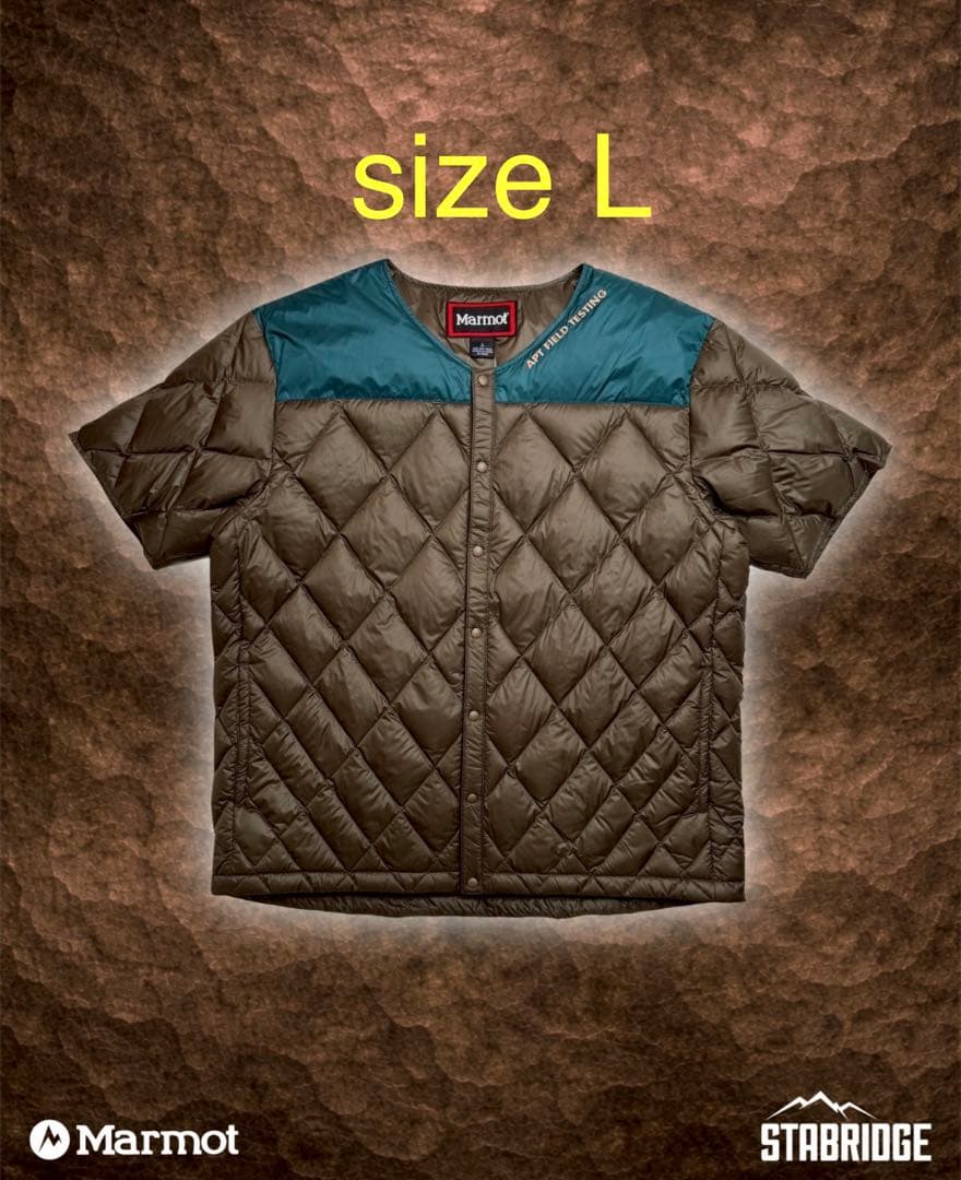 STABRIDGE Marmot750FP DOWN T-SHIRT サイズL