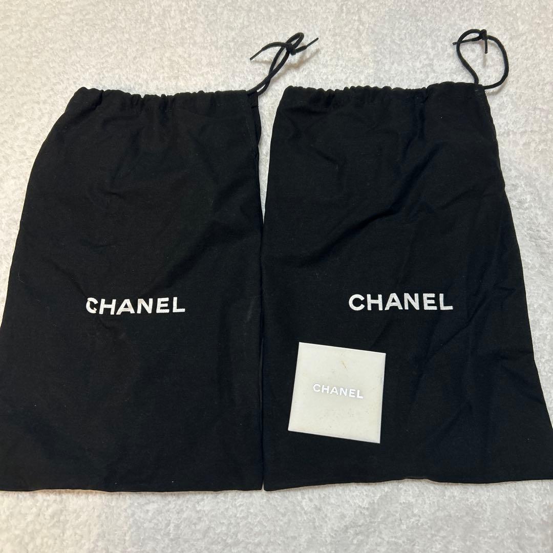 CHANEL シャネル サンダル パンプス ココマーク ブラック 黒 無地