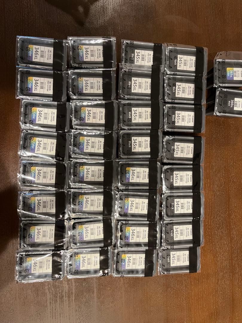 キャノン 純正品 使用済みインクカートリッジ　大容量　　計39個