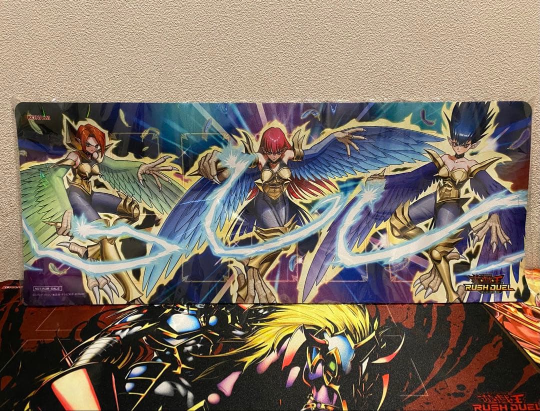 最終値下　24時間発送　ハーピィ　ハーピィ三姉妹　プレイマット　ラッシュデュエル