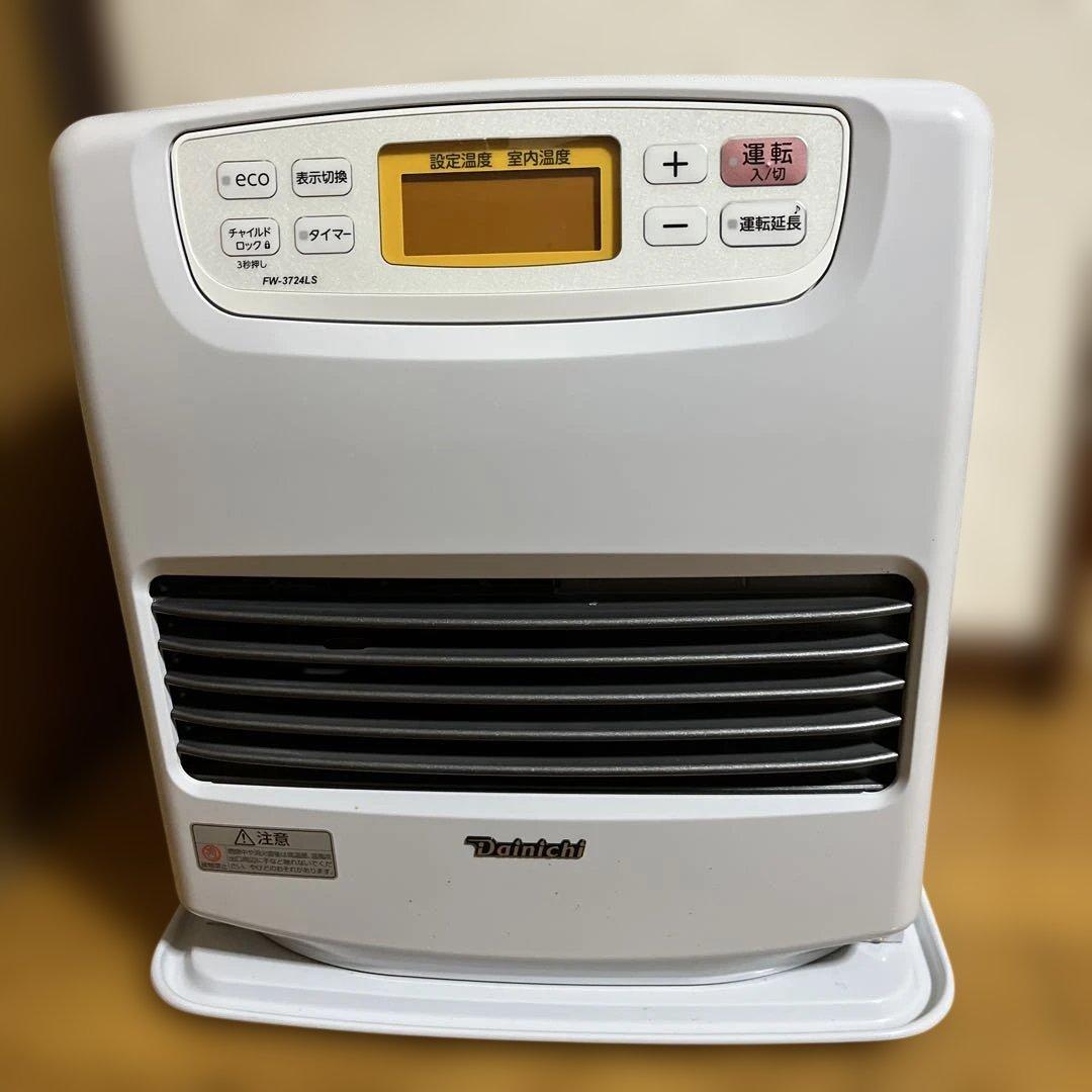 ダイニチ石油ファンヒーター FW-3724LS ホワイト 2024年製