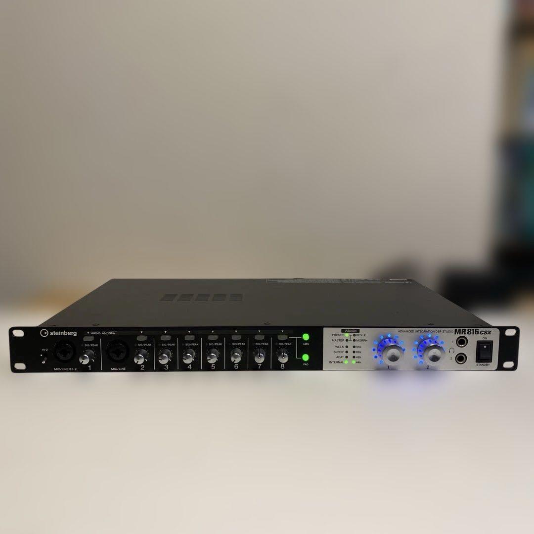 Steinberg MR816CSX 動作OK！ 8イン/8アウト 上位モデル