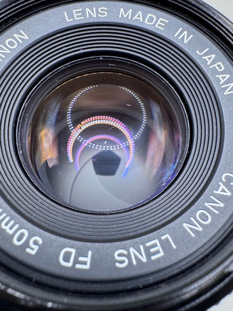 【ジャンク】 Canon AE-1 / New FD 50mm f1.8