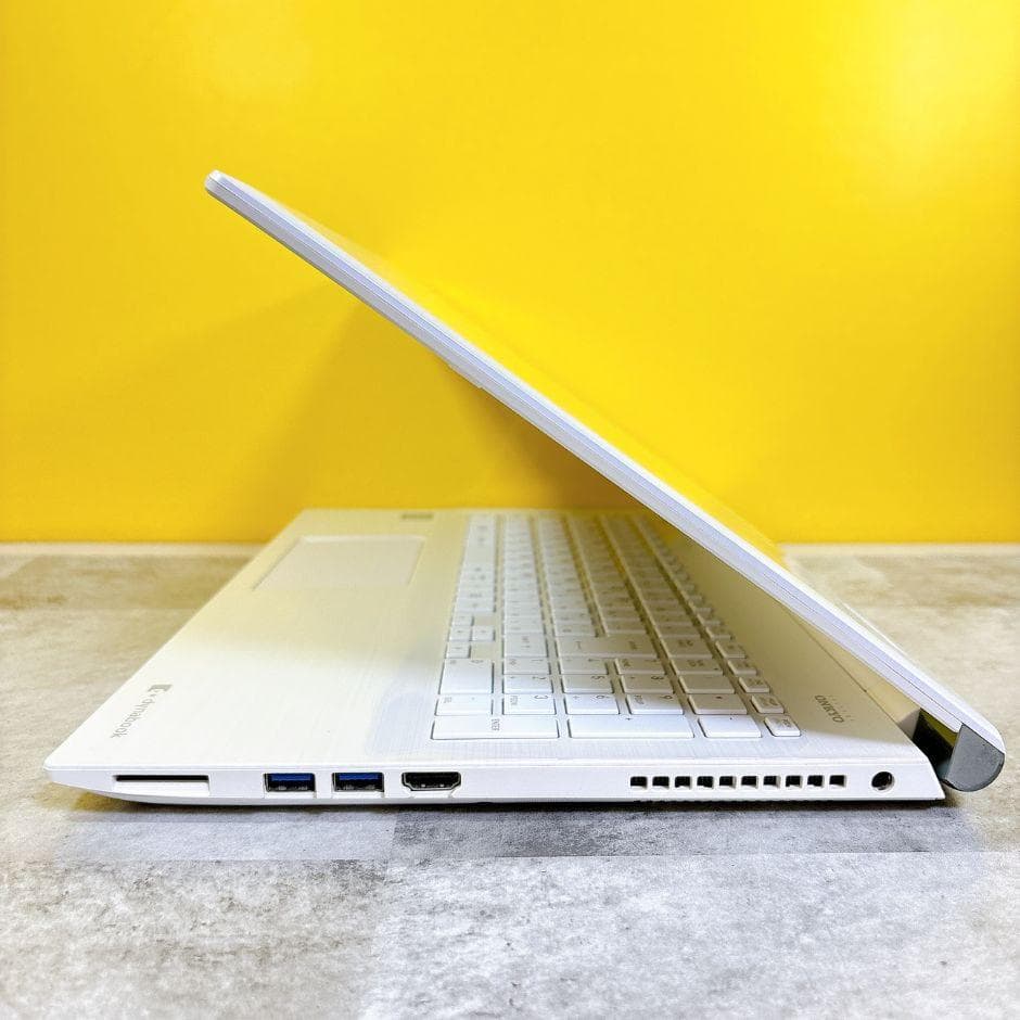 きれいな白❣ 新品SSD480✨カメラ付き ブルーレイ フルHD 薄型Win11