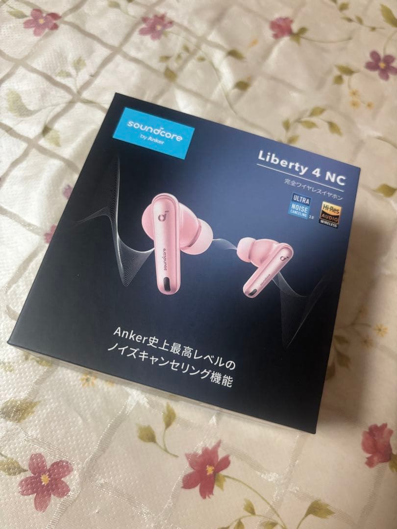 soundcore Liberty 4NC ワイヤレスイヤホン クロミケース付き