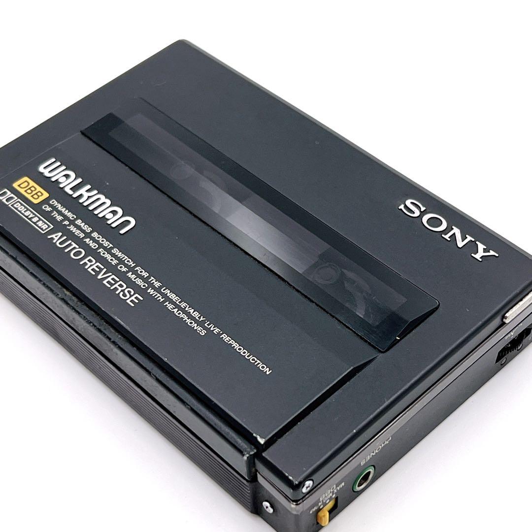 【良品・動作品】 SONY WM-150 カセットウォークマン　ブラック