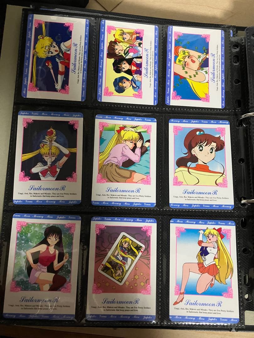 セーラームーンカード　ヒーローコレクション　1弾　ノーマル144枚+キラ12枚