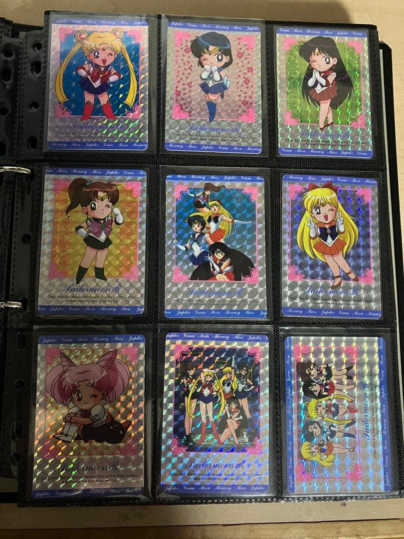 セーラームーンカード　ヒーローコレクション　1弾　ノーマル144枚+キラ12枚