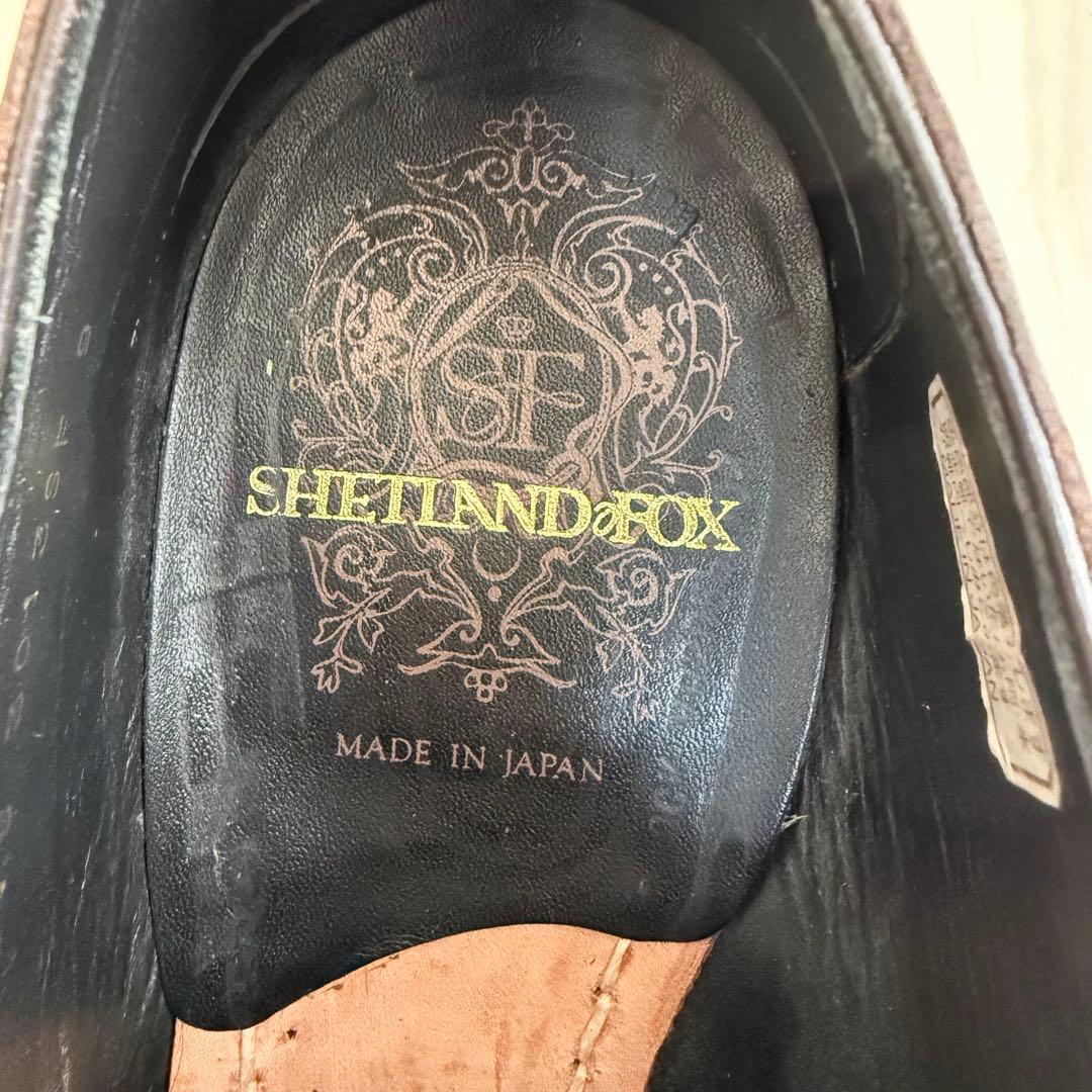 べんさん専用　シェットランドフォックス　ケンジントンⅠ ストレートチップ　9