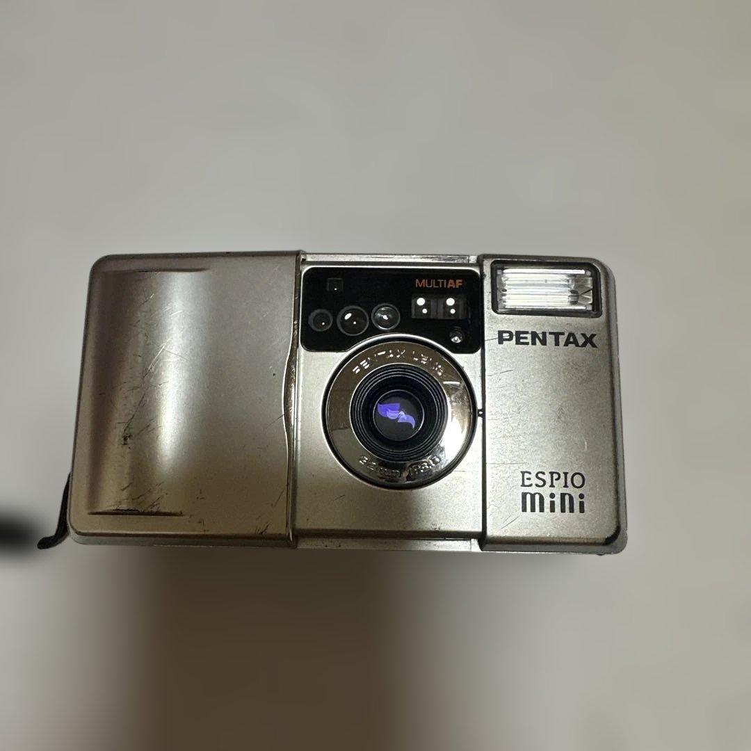 PENTAX ESPIO mini シルバー コンパクトフィルムカメラ　希少