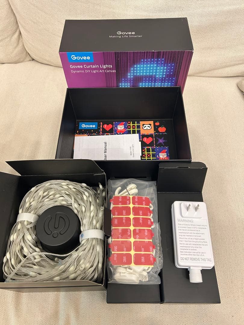 【Kenjik】Govee Curtain Lights 動的DIY
