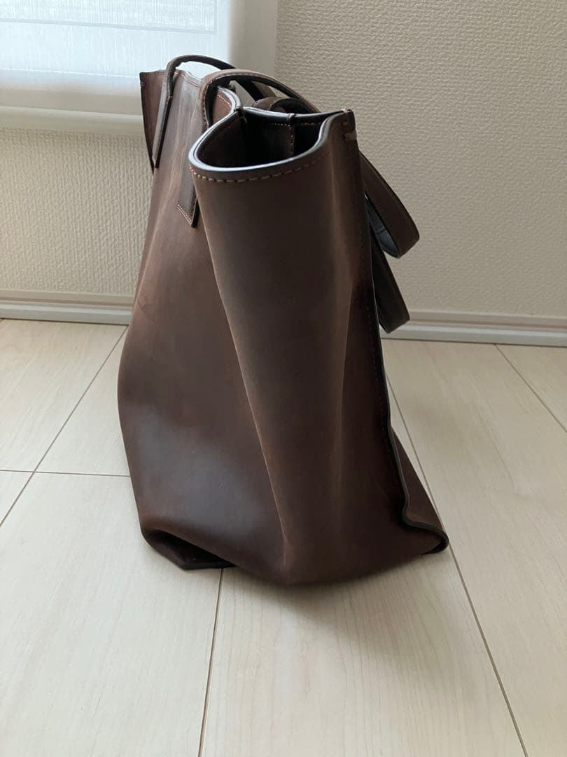 土屋鞄　廃盤品　オリジンオイルヌメ ワイドトート