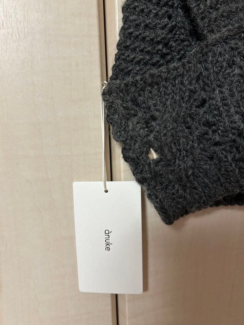 新品❗️即日発送❗️ケーブルニットビスチェ anuke アンヌーク