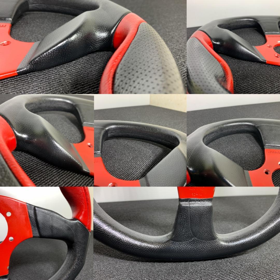 モモ コマンド2 レッドスポーク Dシェイプ 35cm 廃盤 希少 ネジ付