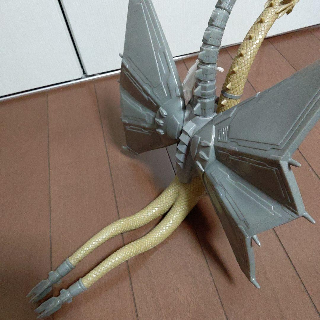 メカキングギドラ 1991 ビッグソフビ 旧ムービーモンスターシリーズ タグ付き