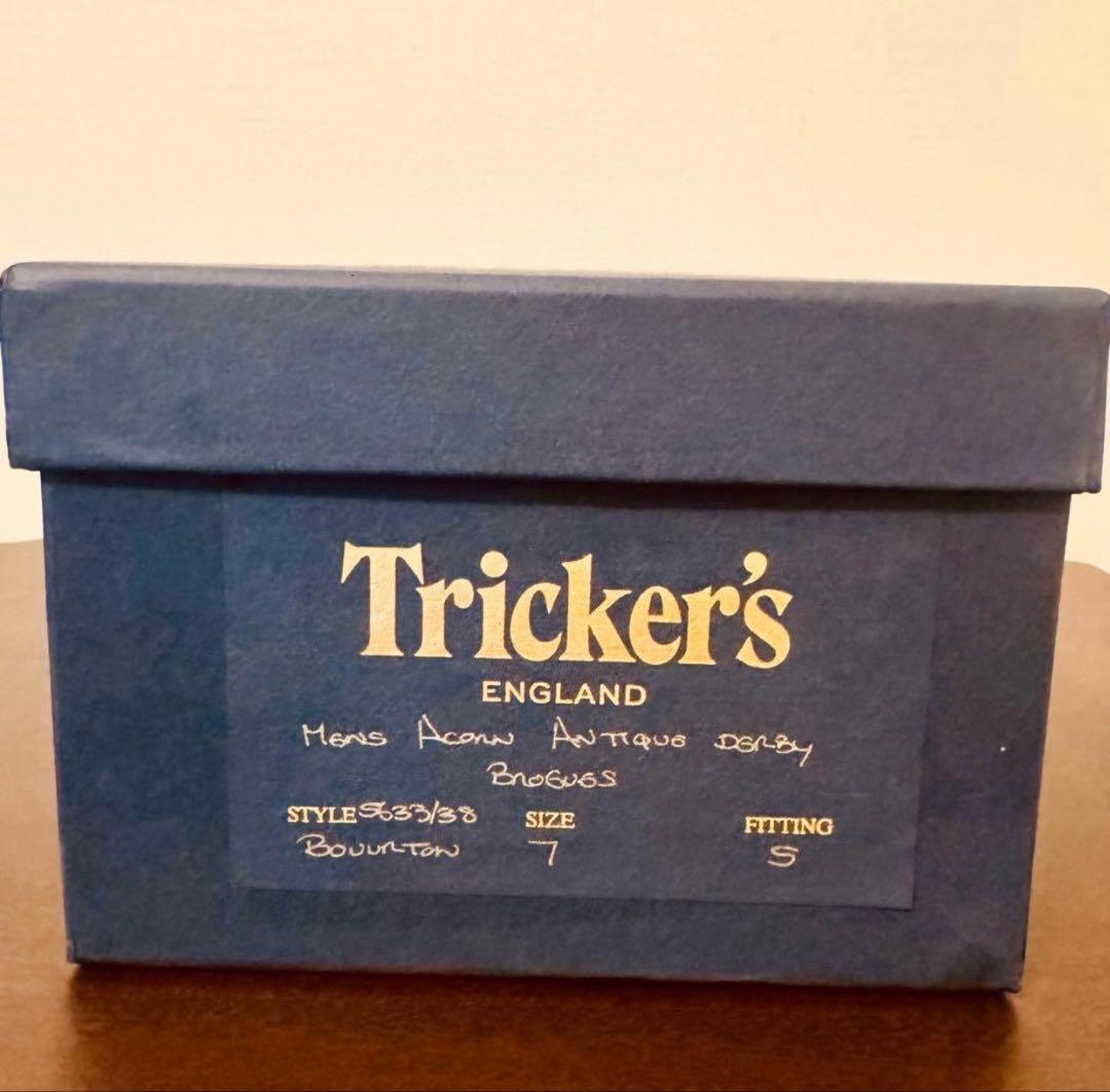 【美品】Tricker's M5633 バートン ACORN ANTIQUE