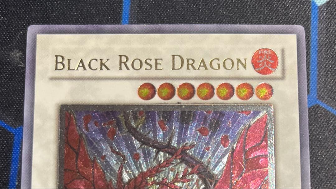 遊戯王 ブラック・ローズ・ドラゴン レリーフ 北米 1st