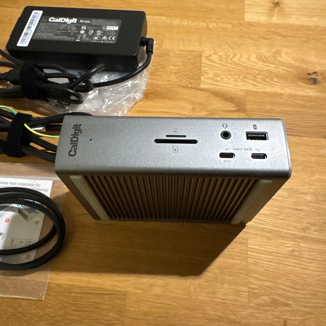 CalDigit TS4 ドッキングステーション　美品