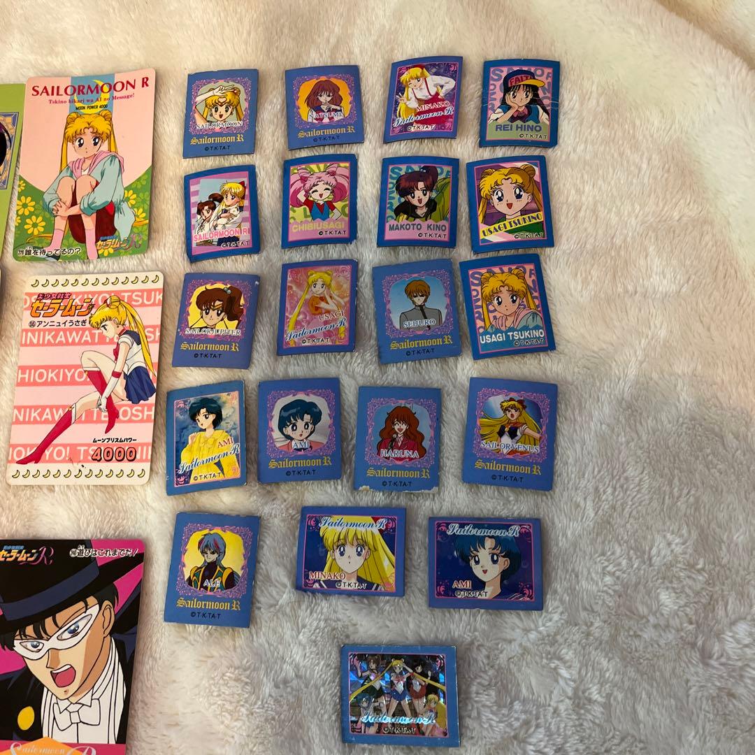 セーラームーン　レア　カード　シール　マグネット　グッズ　大量