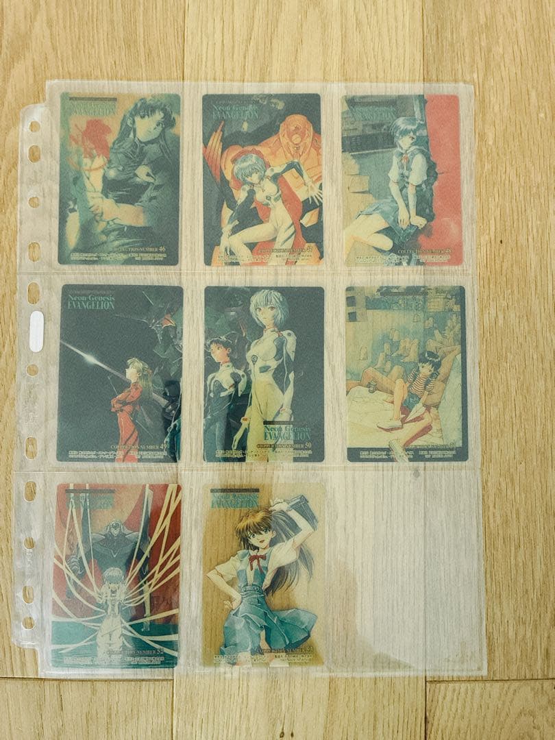【美品】カードダスマスターズ 新世紀エヴァンゲリオン149枚+バインダー+おまけ