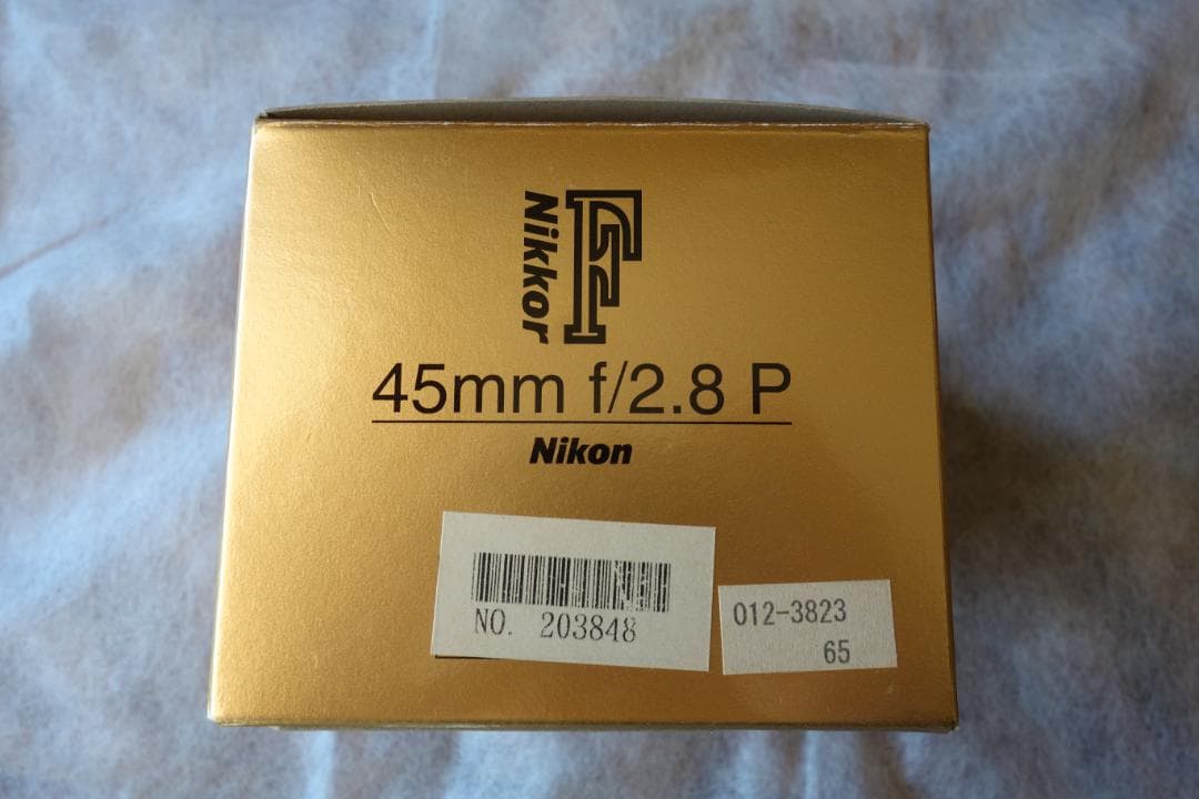 箱付き 美品 AI Nikkor 45mm F2.8P