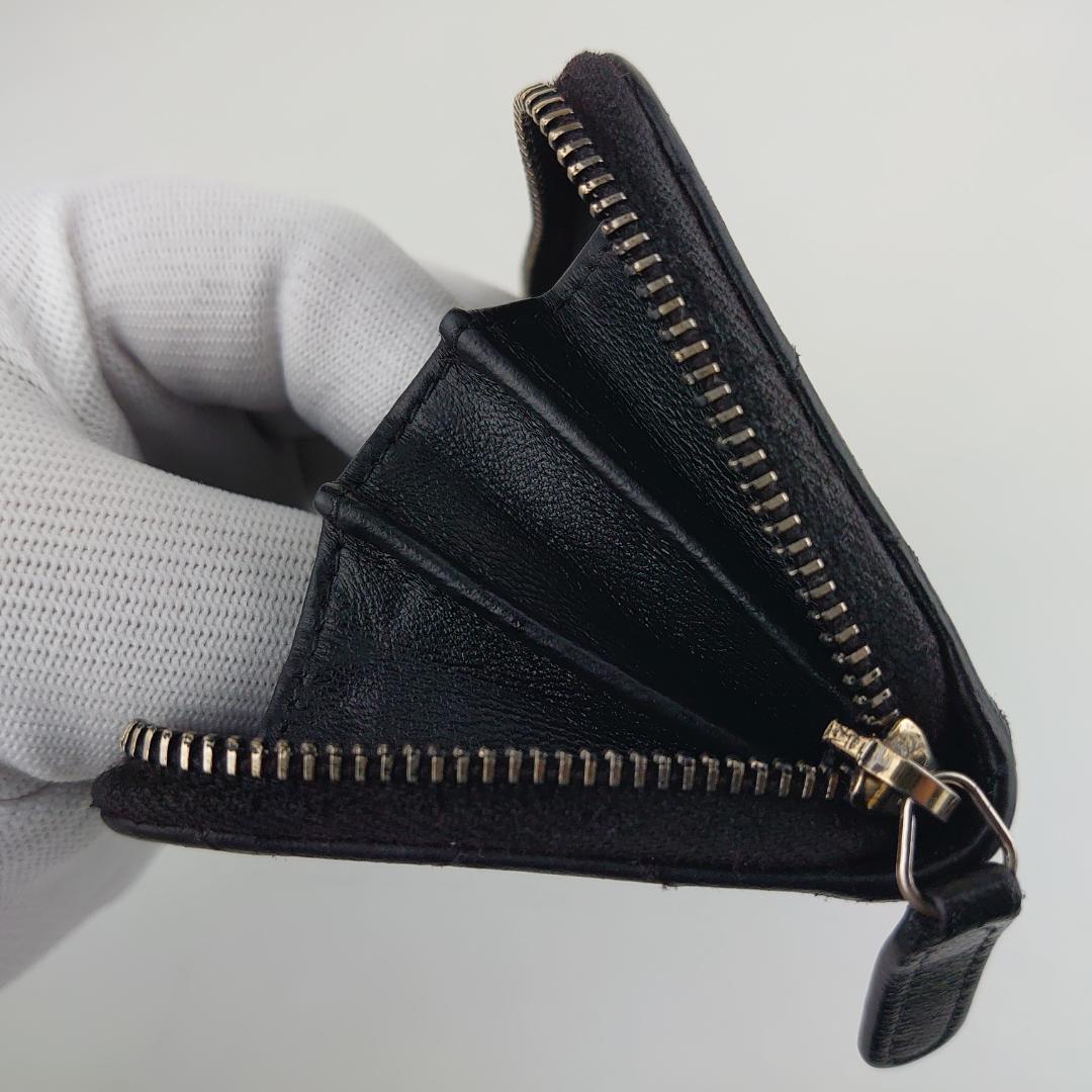 【美品】シャネル　マトラッセ　カードケース　小銭入れ　ミニ　財布　1179