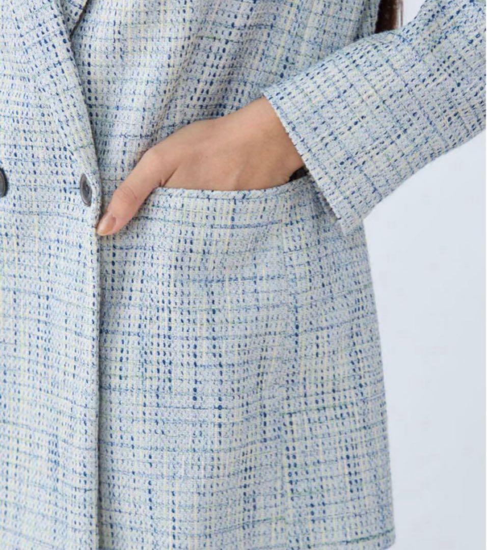 【極美品】 TOMORROWLANDコレクション ツイード ジャケット 36