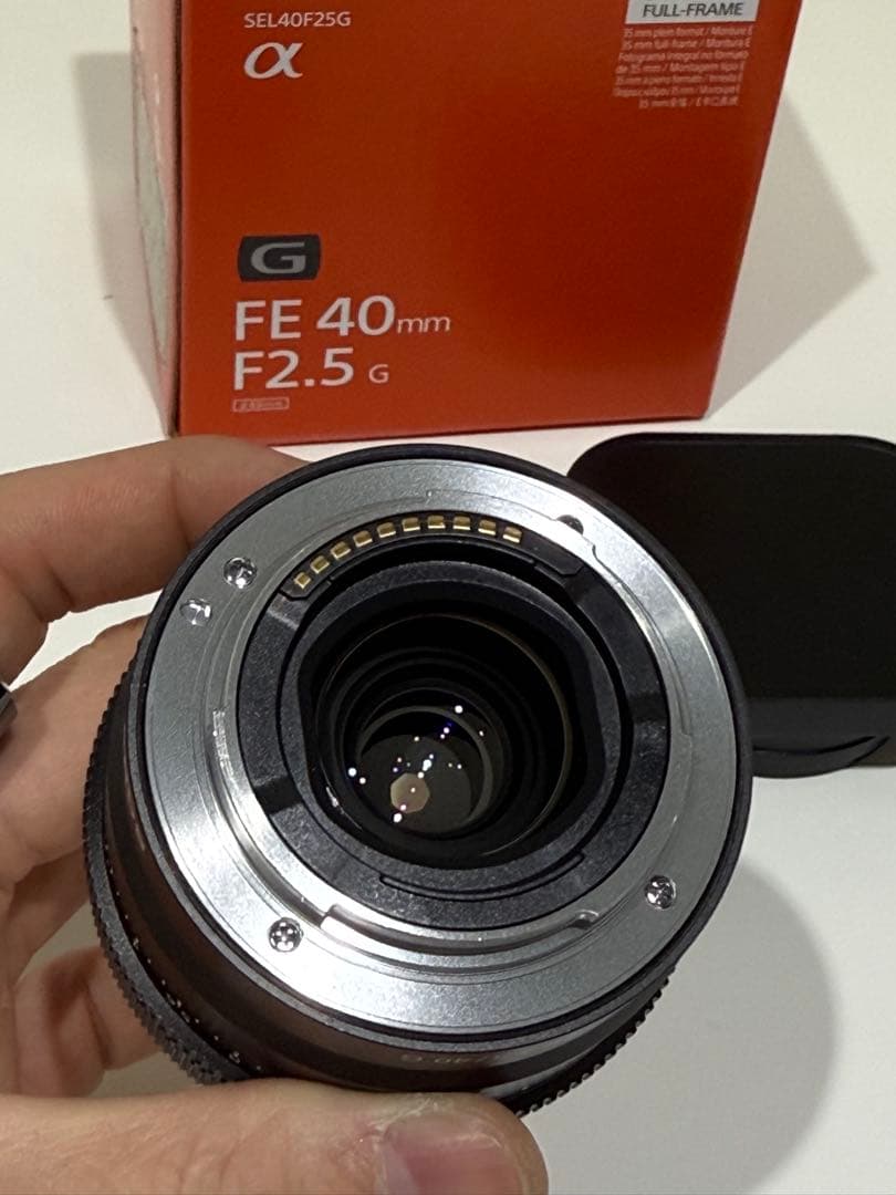 【極美品】SONY SEL40F25G 単焦点40mm