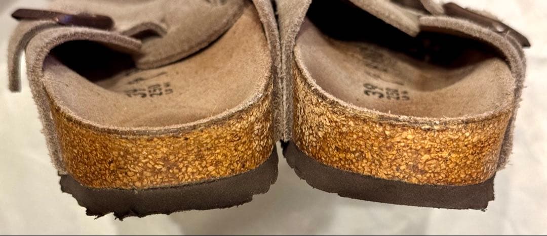 【美品・お値下げ】Birkenstock ボストン(幅狭)スエード