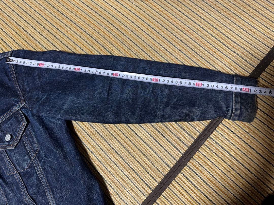 DENIME ドゥニーム デニムジャケット Gジャン W40 L相当　濃紺 古着