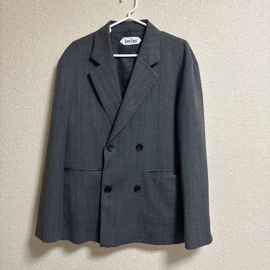 ジャケット・アウター lovint Handsam double jacket mideal