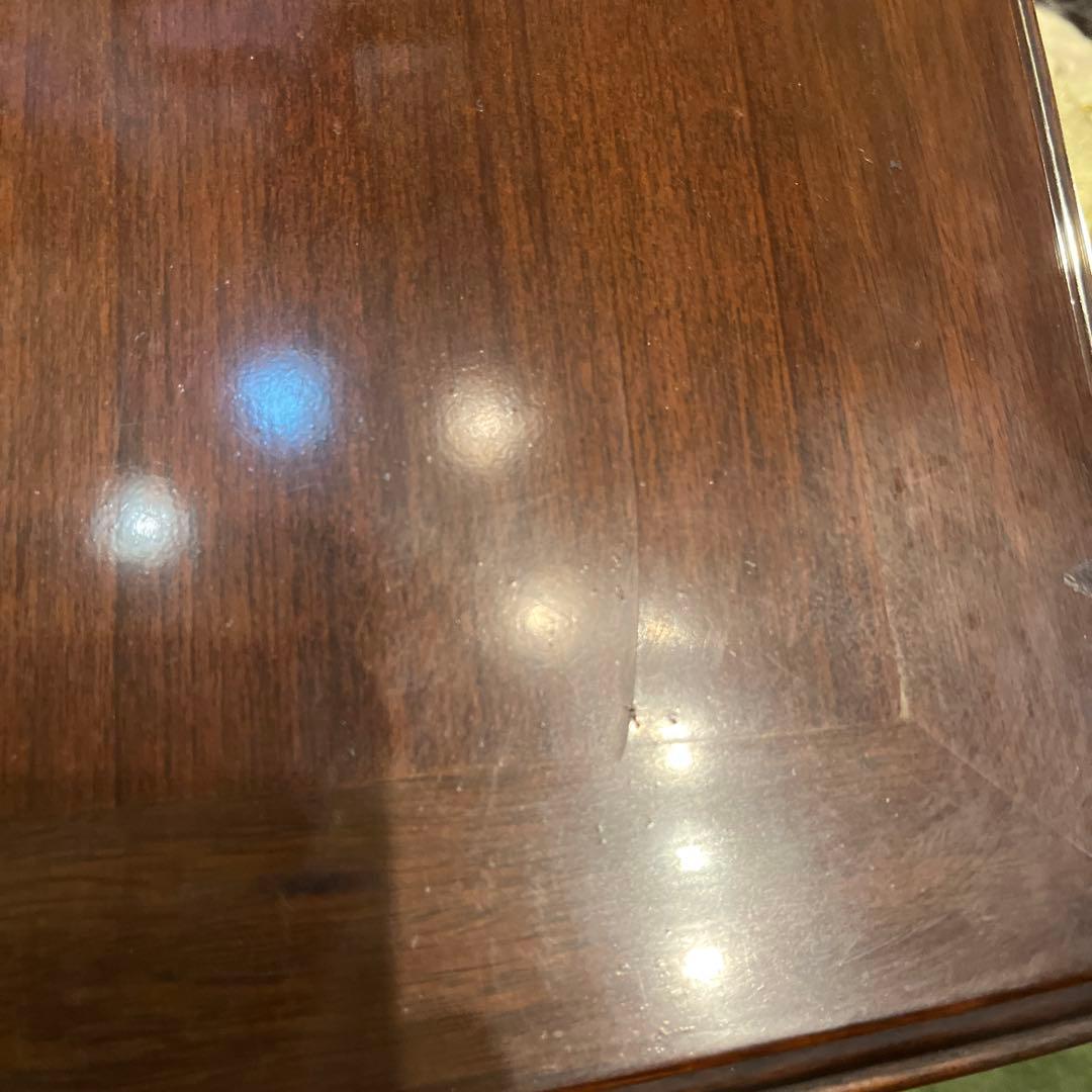 オールド　マルニ　ヴィンテージ 地中海　　猫脚リビングテーブル