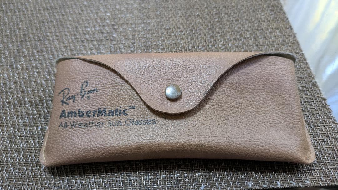 ☆値下げ！！＜希少/最初期型＞70年代ボシュロム　レイバンアンバーマティック美品