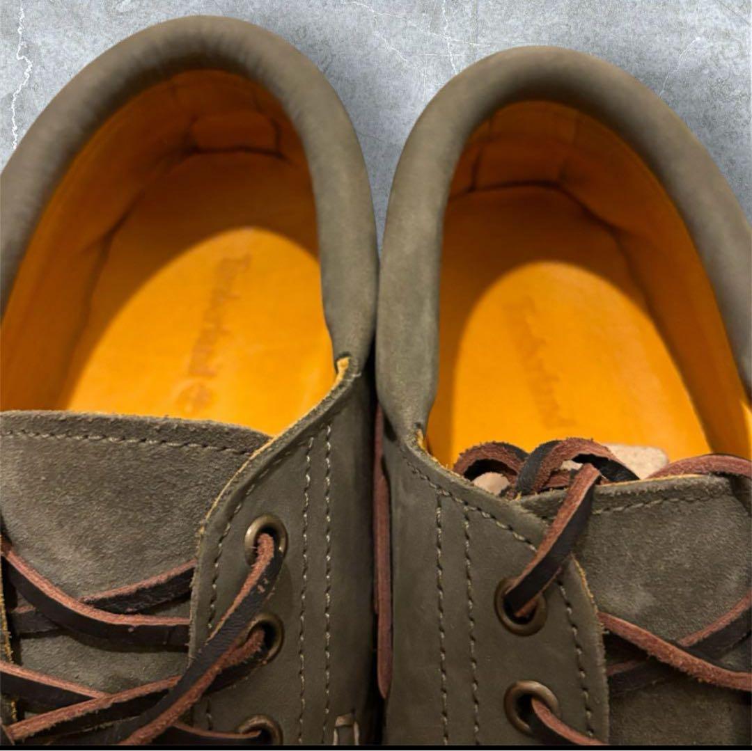 Timberland デッキシューズ カーキ