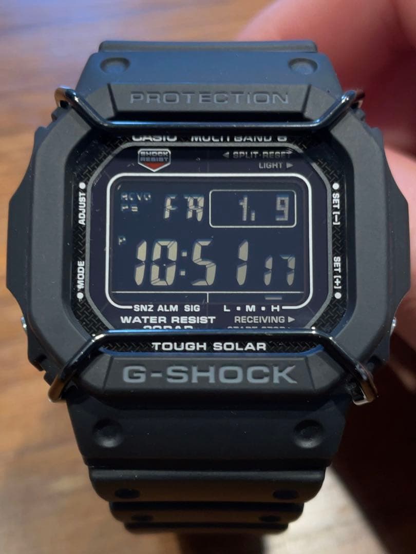 早い者勝ち　値下げ！G-SHOCK GW-M5610U バンパーガード付き