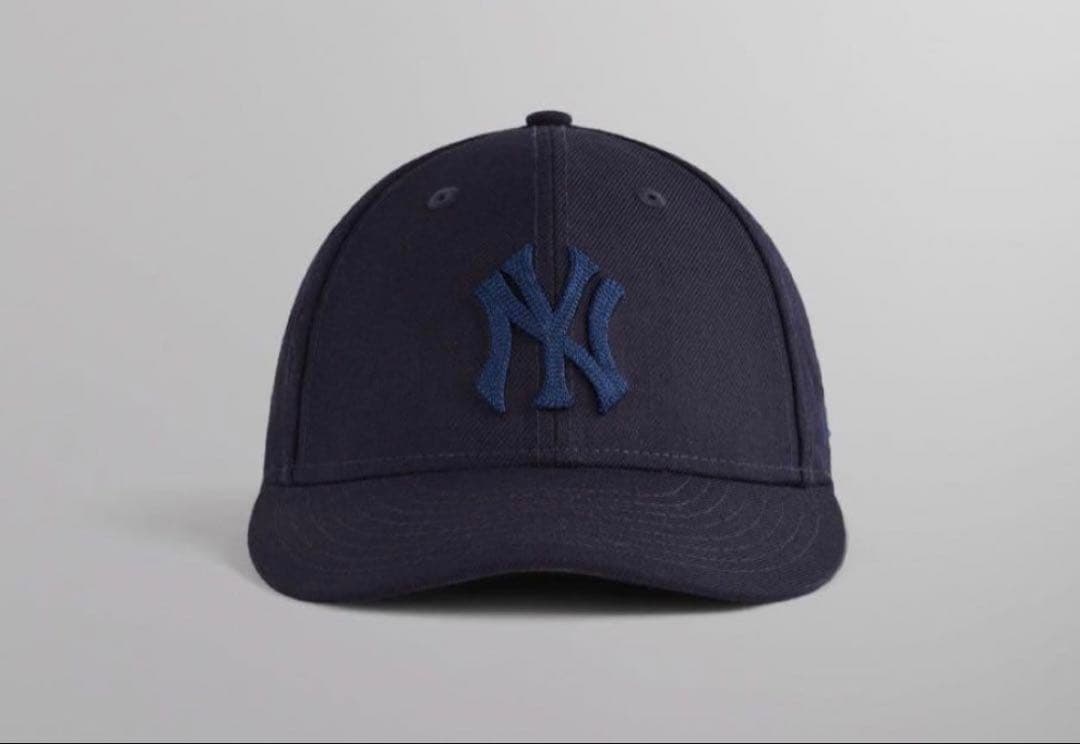 KITH AURALEE ヤンキースキャップ ネイビー