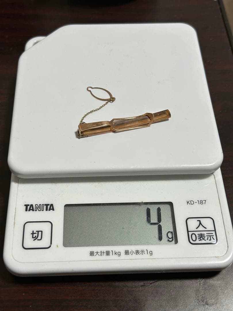 k10 SUN EAGLE ネクタイピン チェーン付き