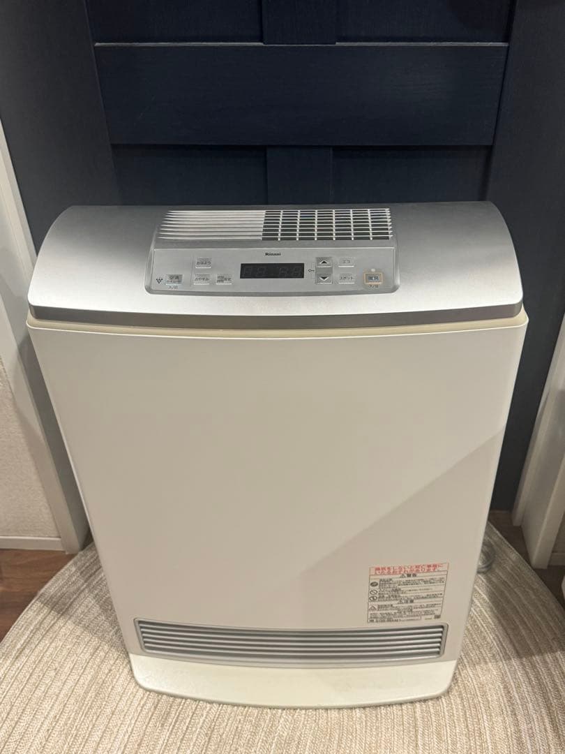 リンナイ ガスファンヒーター RC-T5801ACP　LPガス用　ガスホース付き