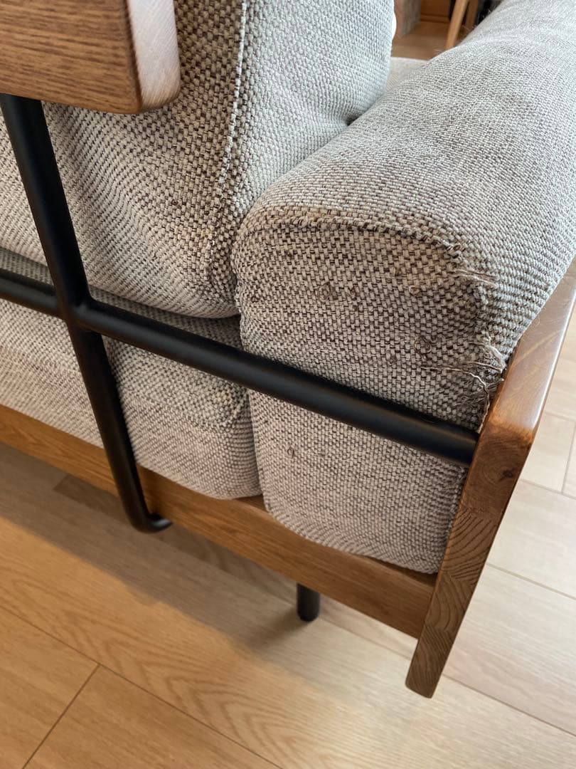 ウニコ　TREL(トレル) カバーリングソファ 2.5シーター