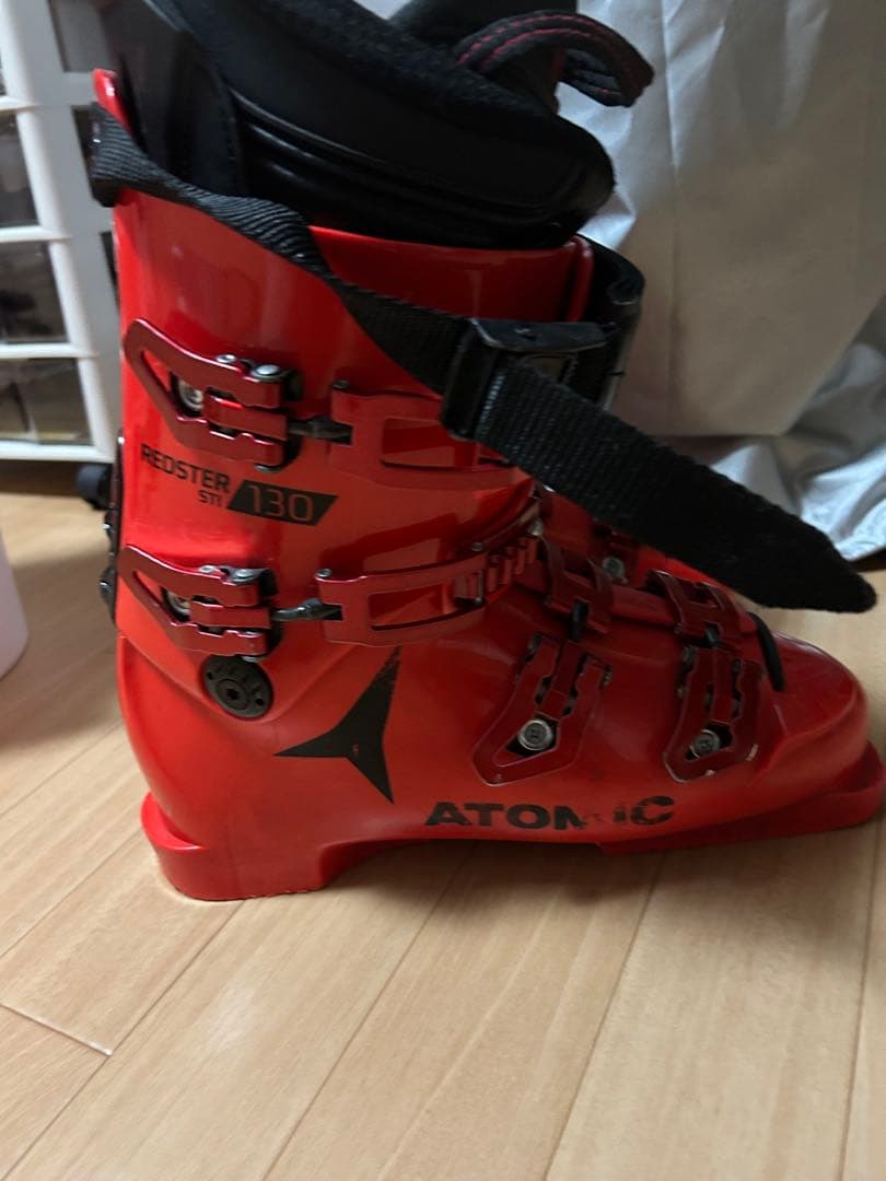 アトミック　STI スキーブーツ レッド