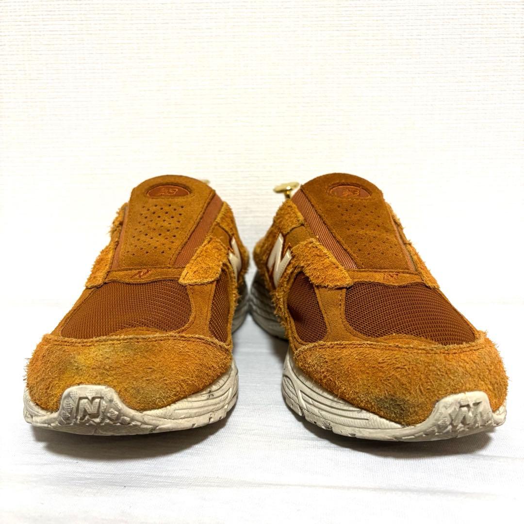限定 New Balance M2002RMB 27.5cm ミュール オレンジ